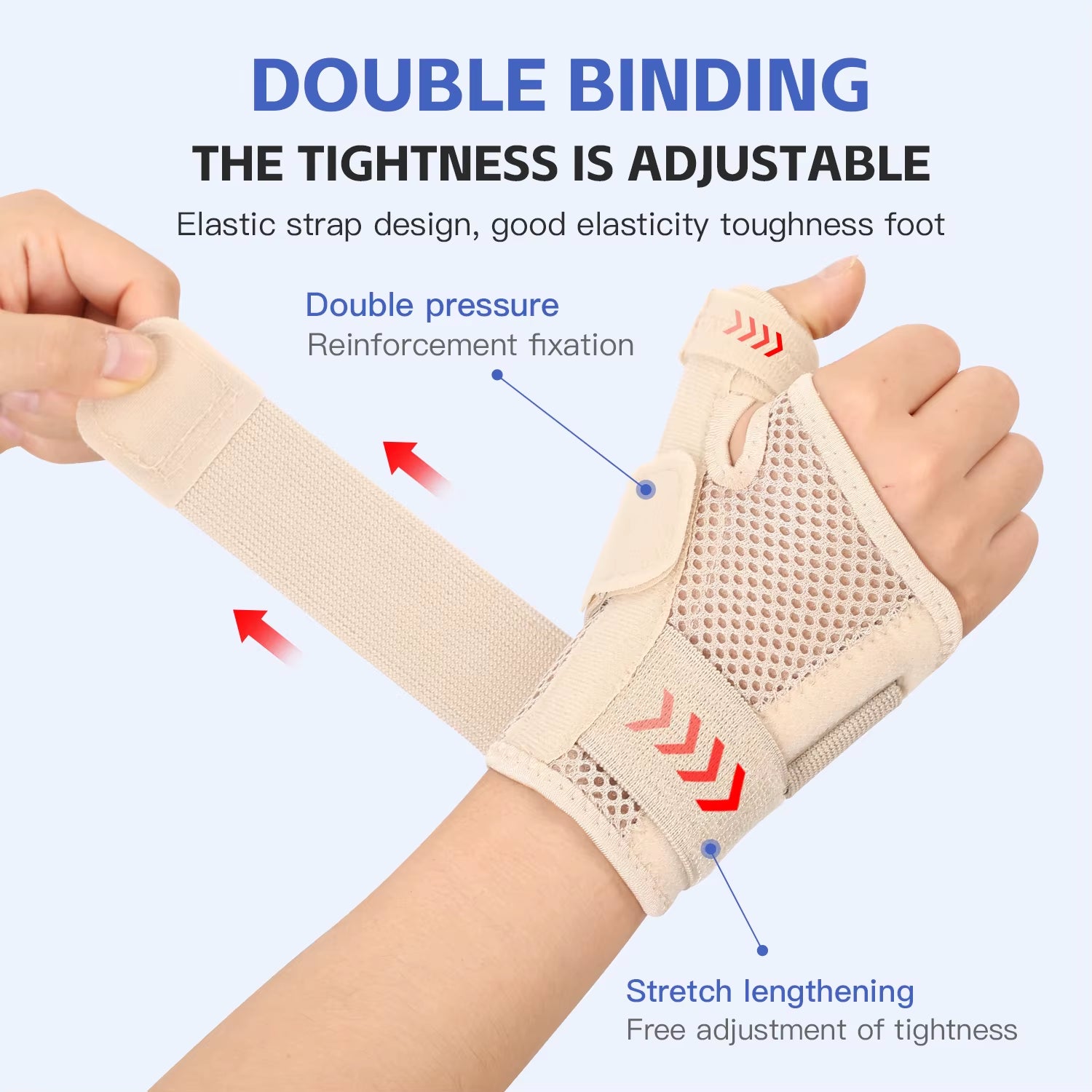1/2 PC Professional Wrist Support Splint Arthritis Band Belt Carpal Tunnel Wrist Brace Sprain Prevention Wrist Protector Fitnes
